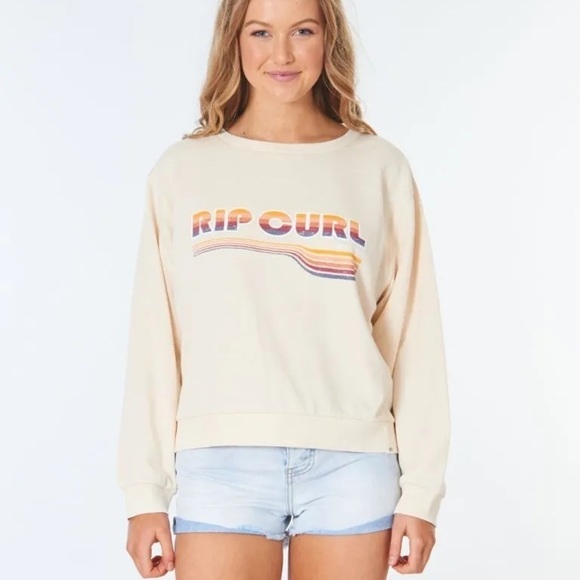 🔶🔸RIP CURL GOLDEN DAYS SWEATSHIRT 🔸🔶 - Picture 2 of 10